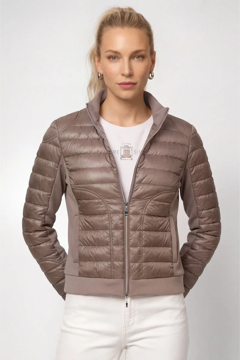 Steppjacke mit Neopren