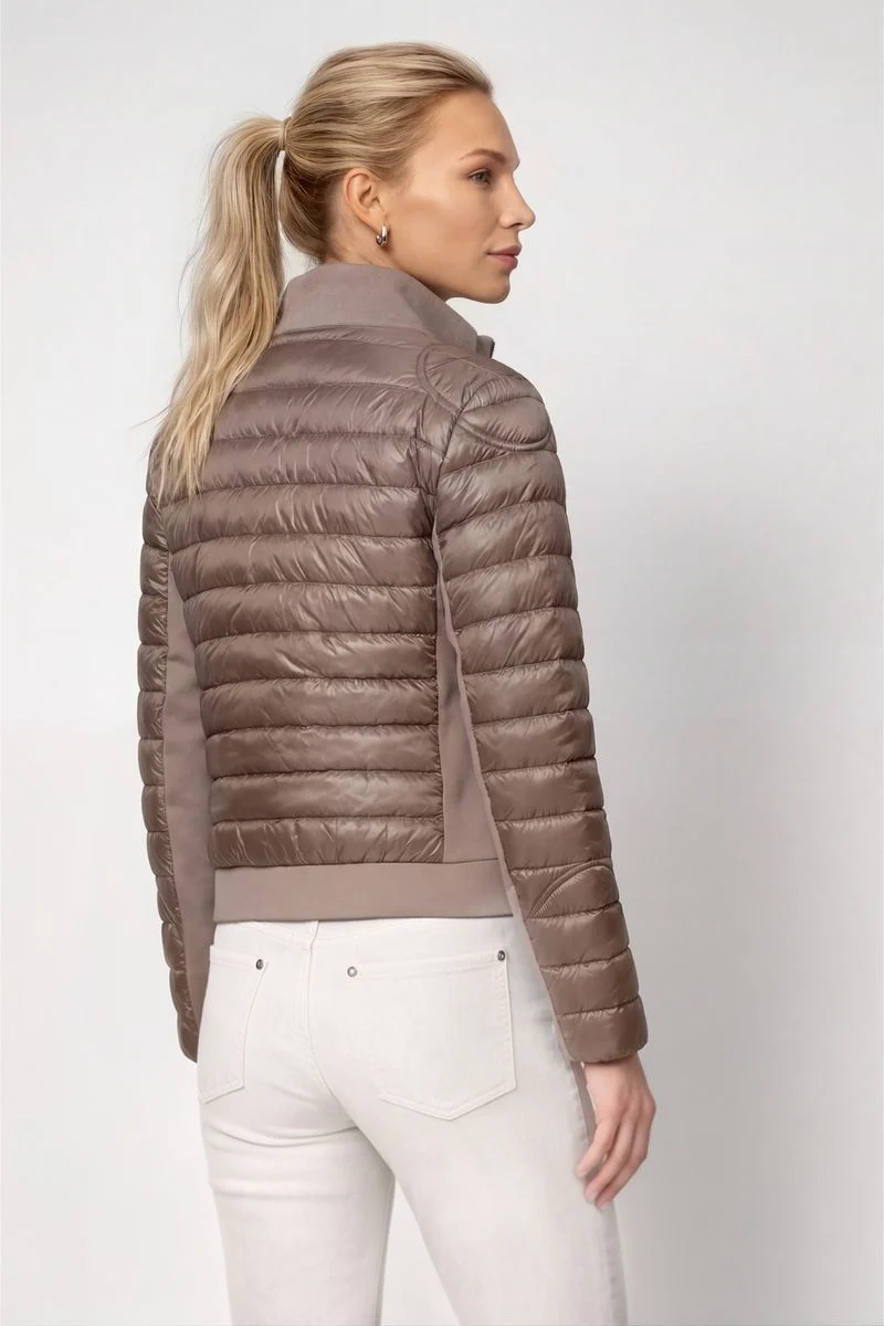 Steppjacke mit Neopren