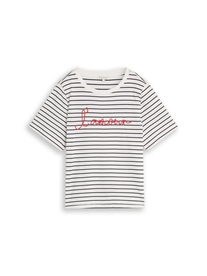 T-Shirt mit Schriftzug