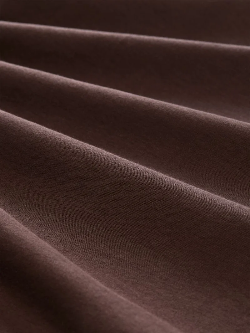 Basic Langarmshirt aus Baumwolle