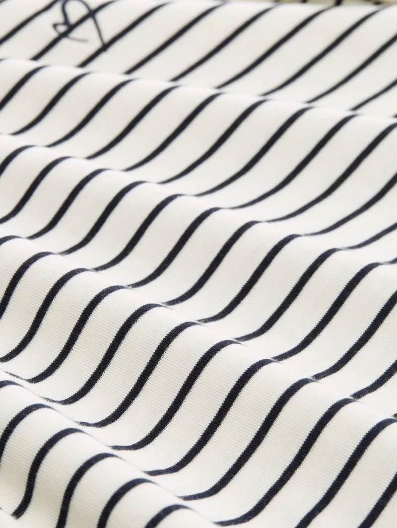 Langarmshirt mit Streifenmuster