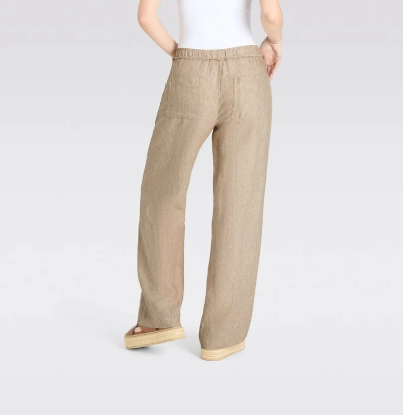MAC JEANS - CHIARA BELT, Pure linen