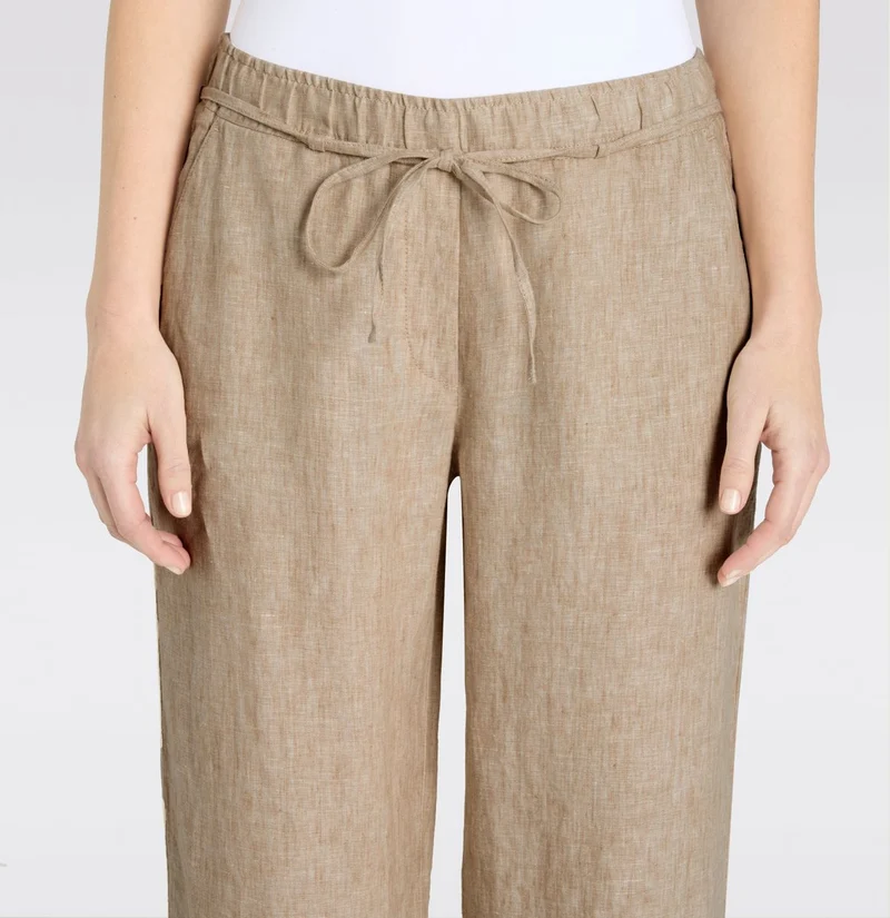 MAC JEANS - CHIARA BELT, Pure linen