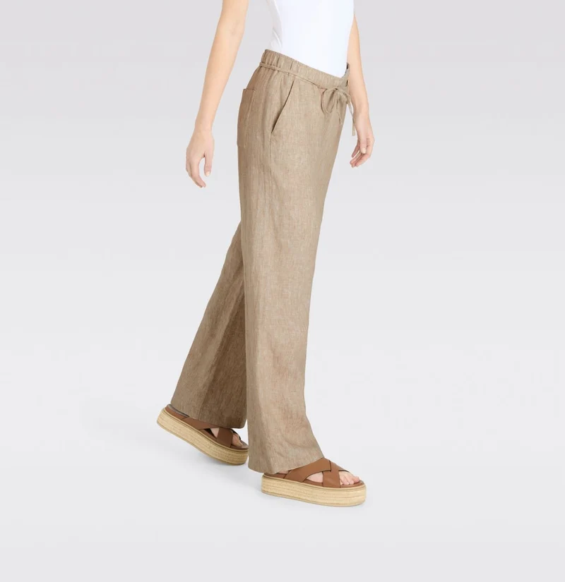 MAC JEANS - CHIARA BELT, Pure linen
