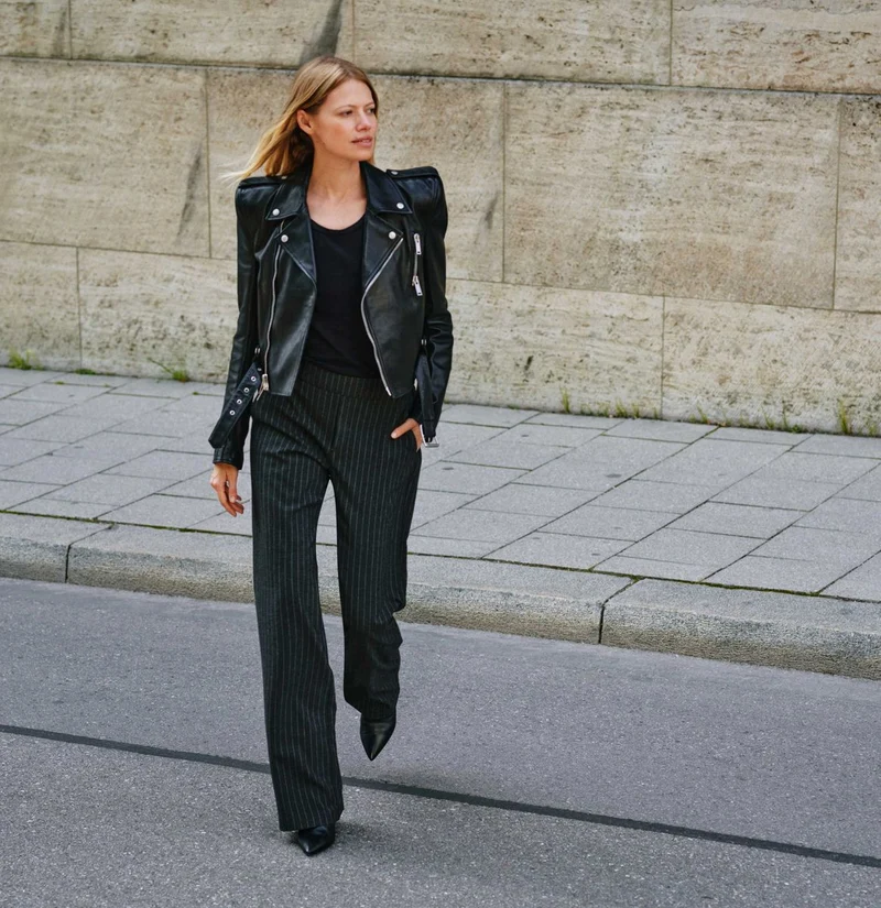 MAC JEANS - CHIARA, Premium fluid Flanell