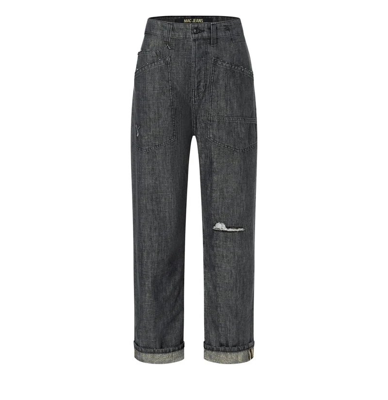 MAC JEANS - BAGGY, luxury lurex Denim