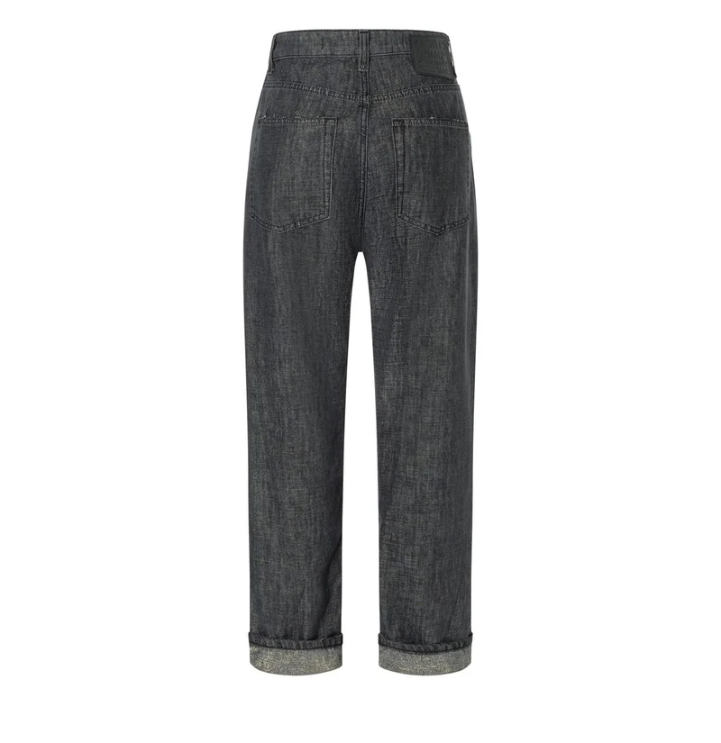 MAC JEANS - BAGGY, luxury lurex Denim