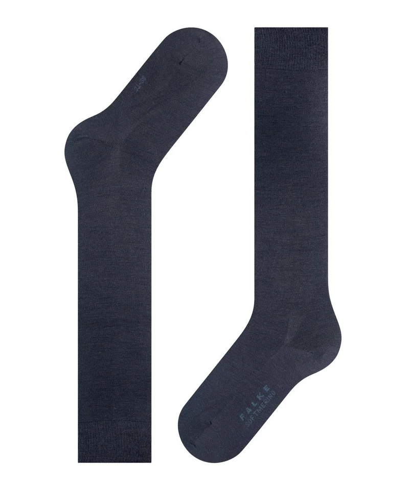 Falke Damen Kniestrümpfe Softmerino