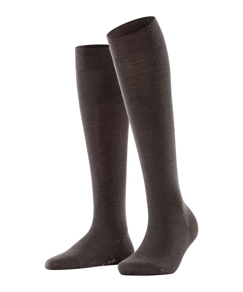 Falke Damen Kniestrümpfe Softmerino