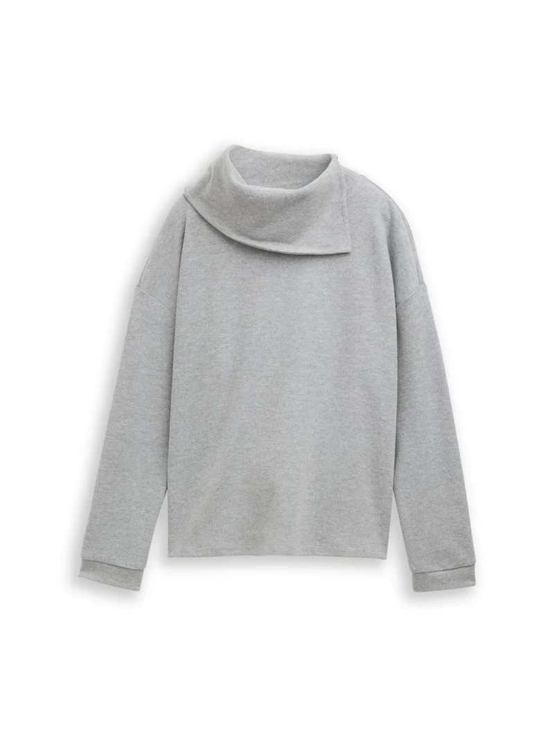 Sweatshirt mit Rollkragen