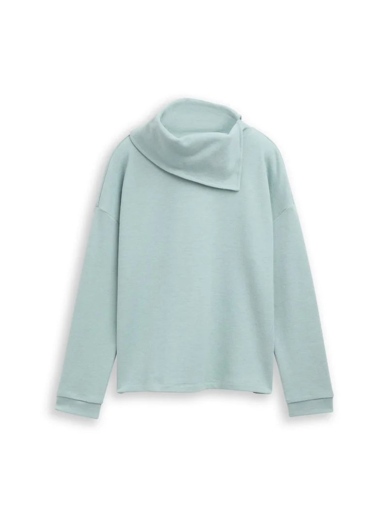 Sweatshirt mit Rollkragen