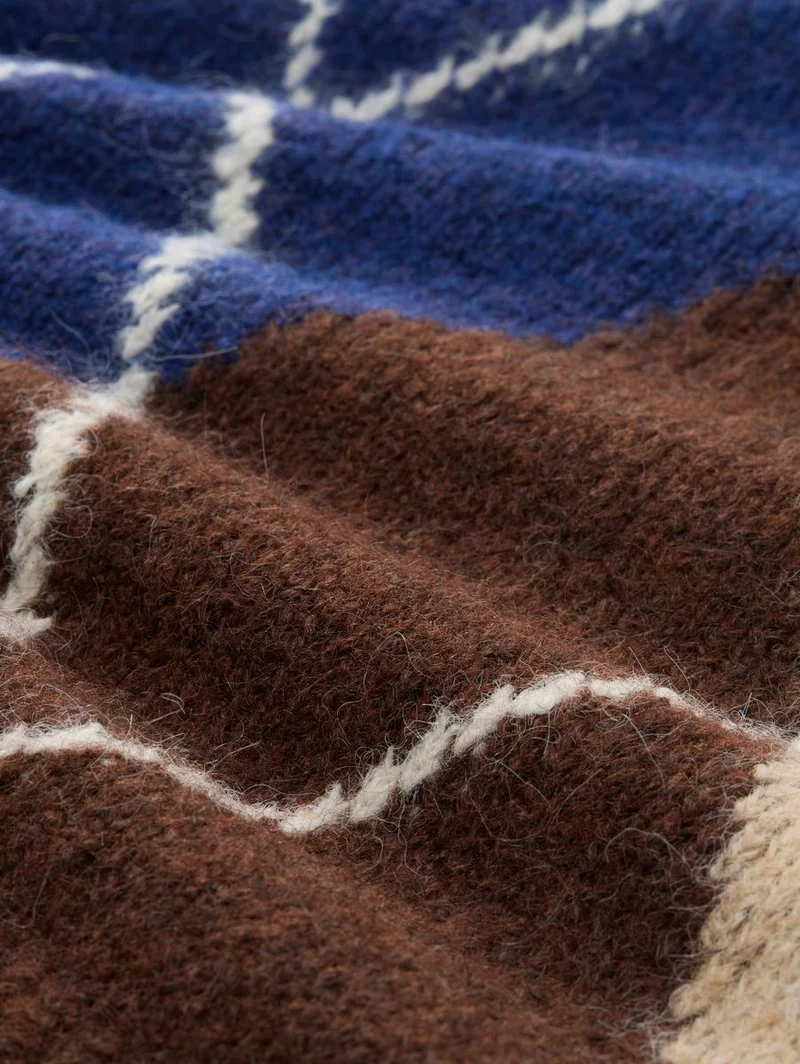 Oversize Rollkragenpullover mit Wollanteil