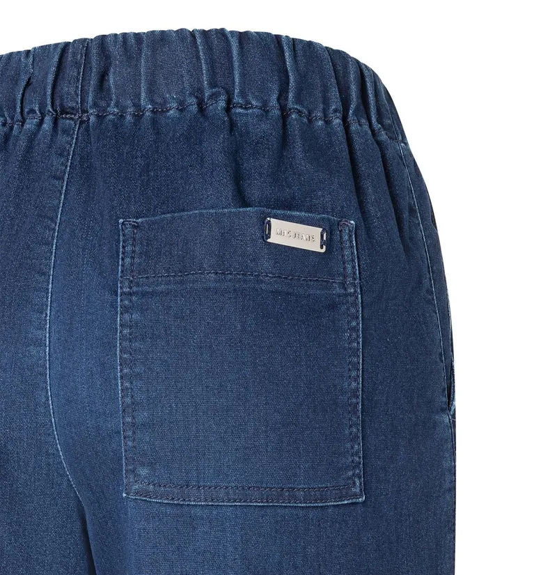 MAC JEANS - WIDE EASY, authentic Sweat Denim