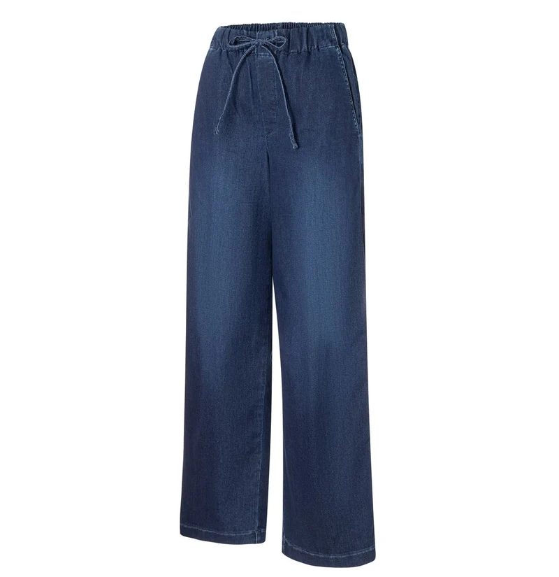 MAC JEANS - WIDE EASY, authentic Sweat Denim