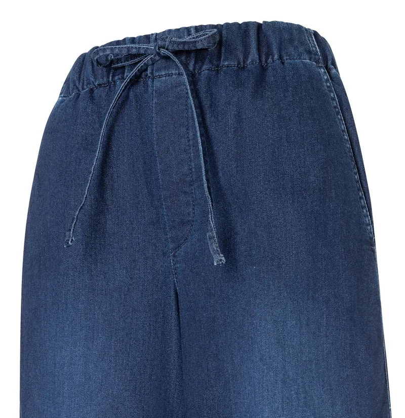 MAC JEANS - WIDE EASY, authentic Sweat Denim