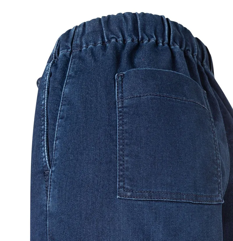 MAC JEANS - WIDE EASY, authentic Sweat Denim