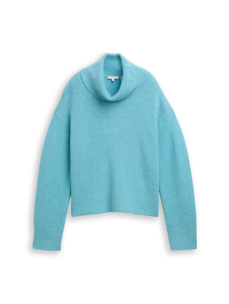 Oversize Rollkragenpullover