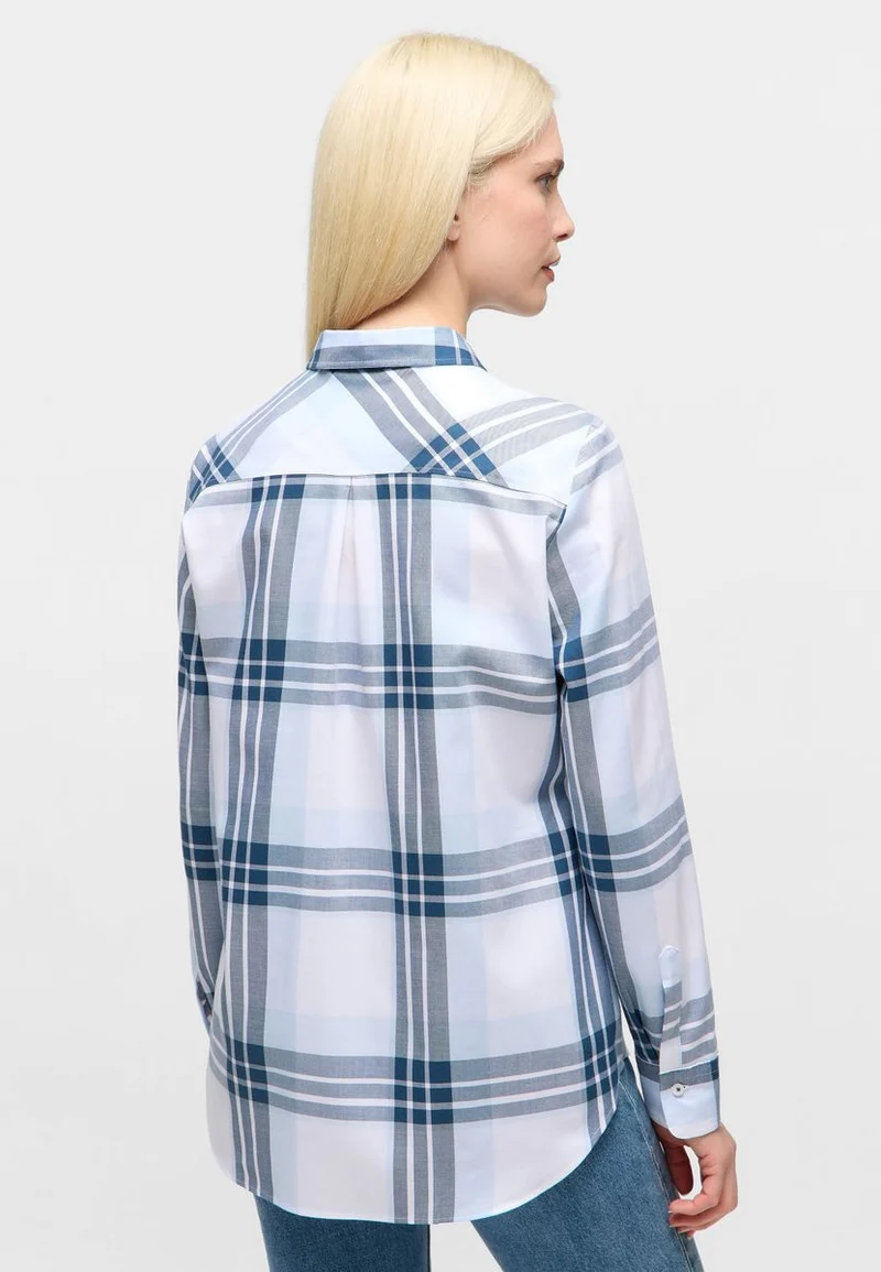 Bluse Flanell Langarm