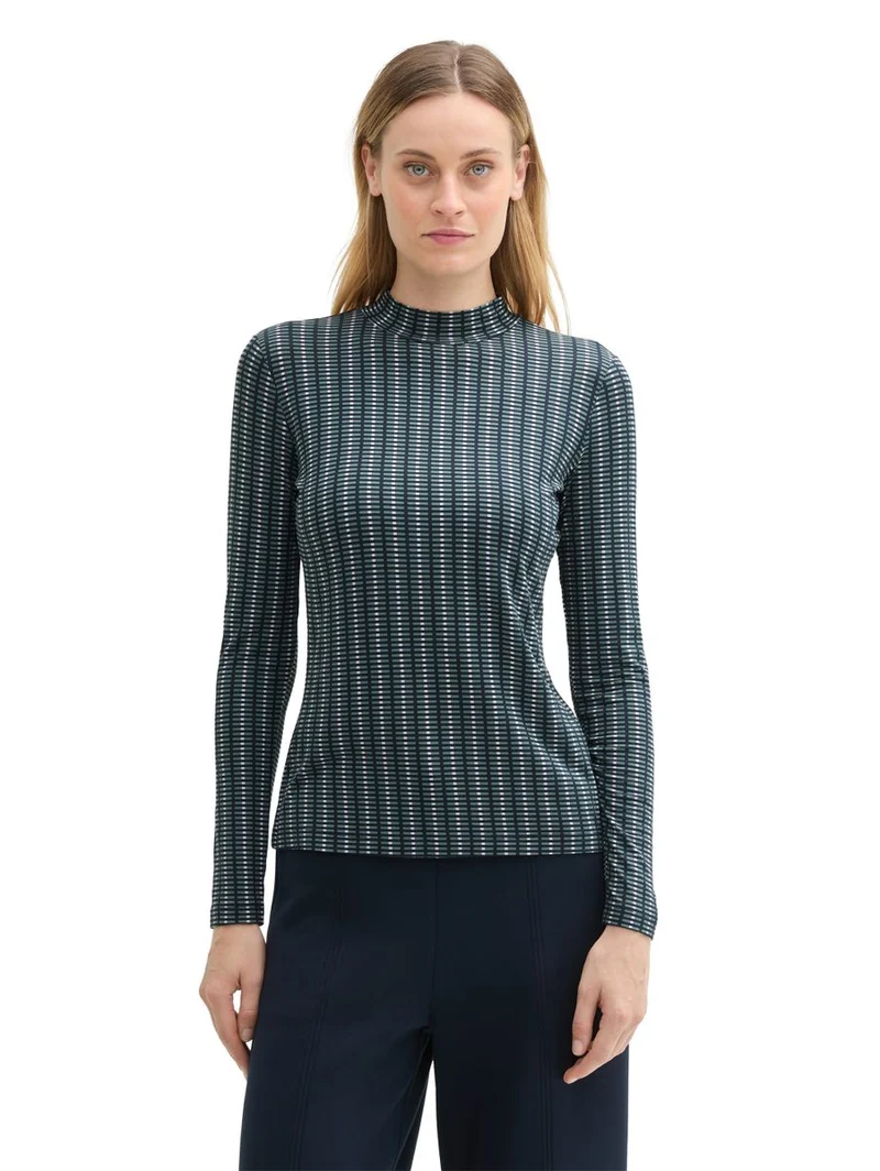 Tom Tailor Damen T-Shirt mit LENZING™ EcoVero™