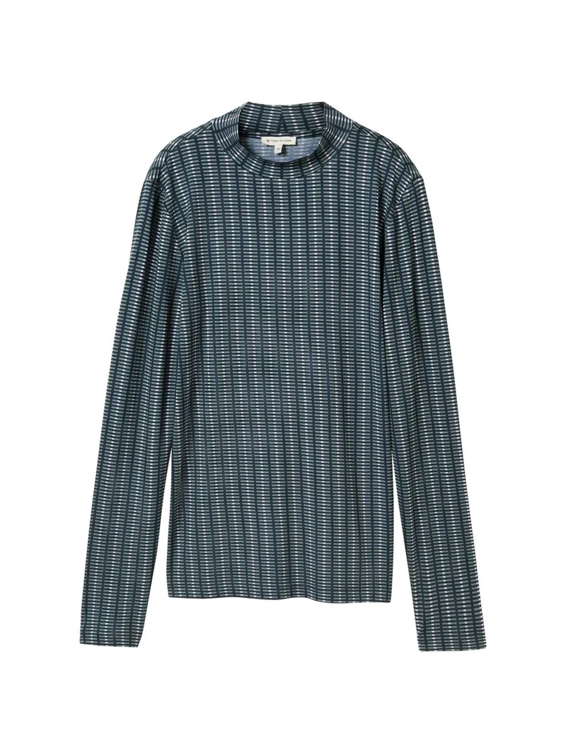 Tom Tailor Damen T-Shirt mit LENZING™ EcoVero™