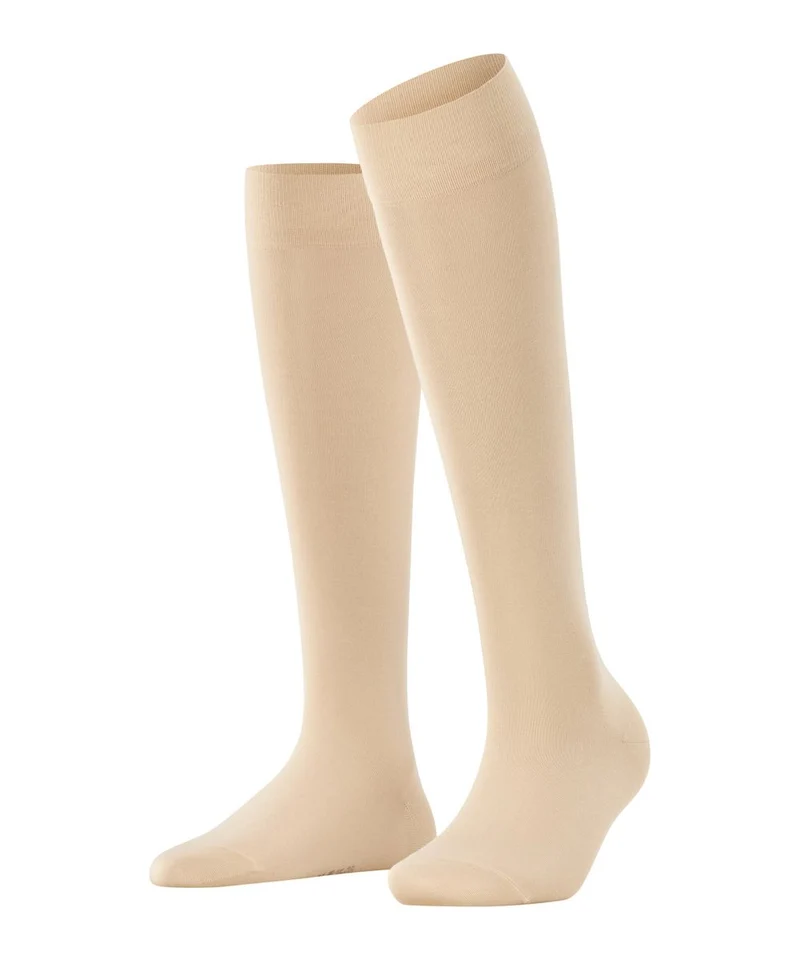 FALKE Damen Strumpf Cotton Touch