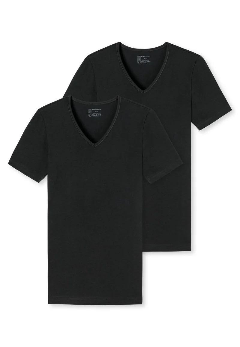 Schiesser Herren 2PACK T-shirt