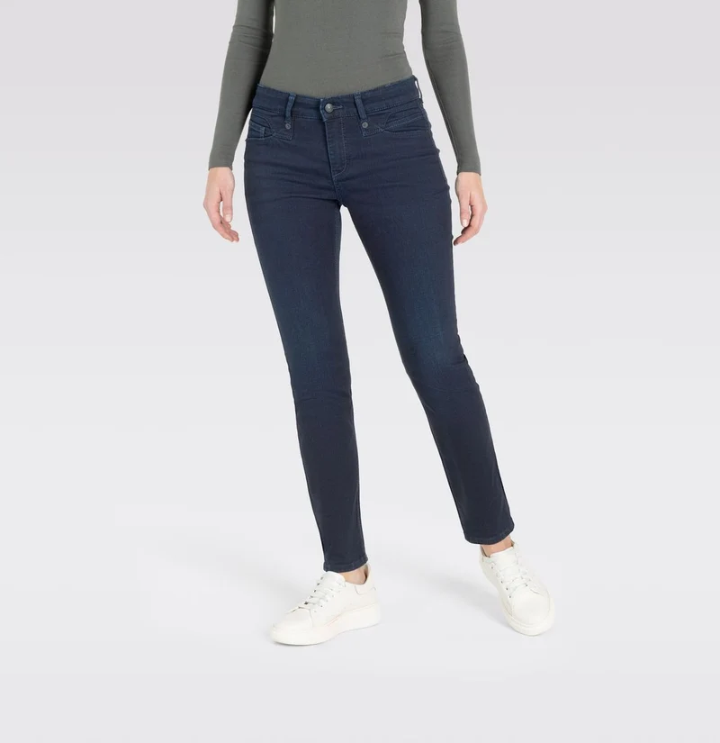 MAC Damen JEANS - RICH SLIM, Light authentic denim