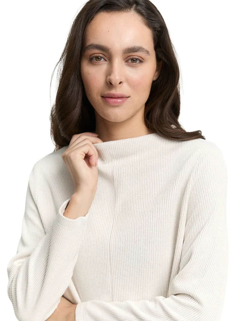 Sweatshirt mit Stehkragen